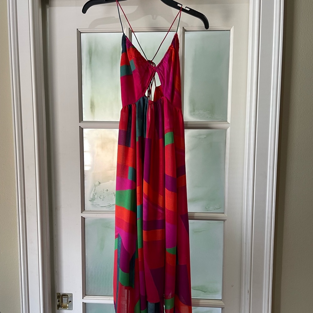 Anthropologie Angi Maxi Dress Cover Up